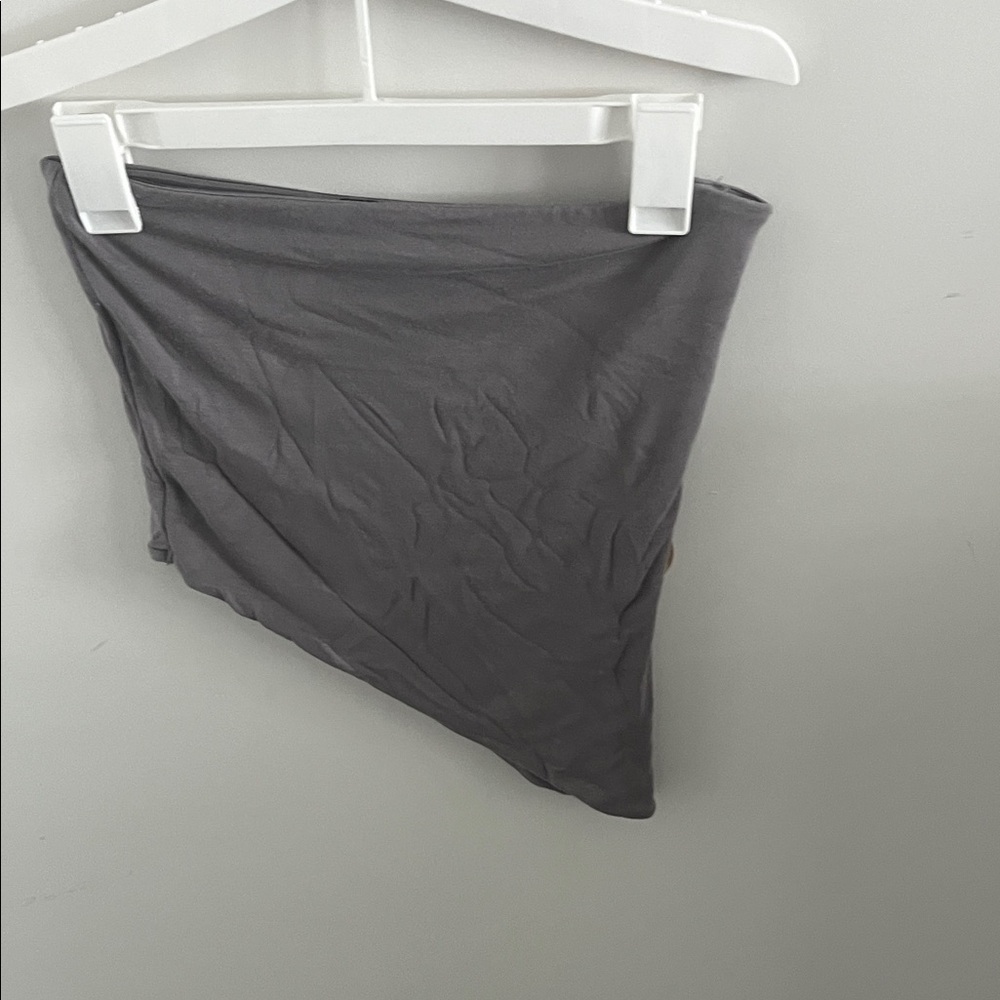 Forever 21 Asymmetrical Gray Skirt
